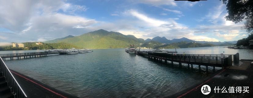 雨后天晴的日月潭