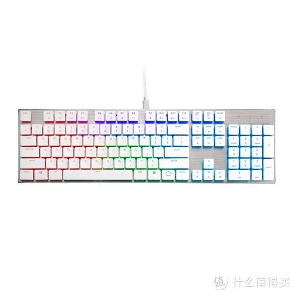 Cooler Master 酷冷至尊 发布 白色特别版 SK630/SK650 超薄机械键盘