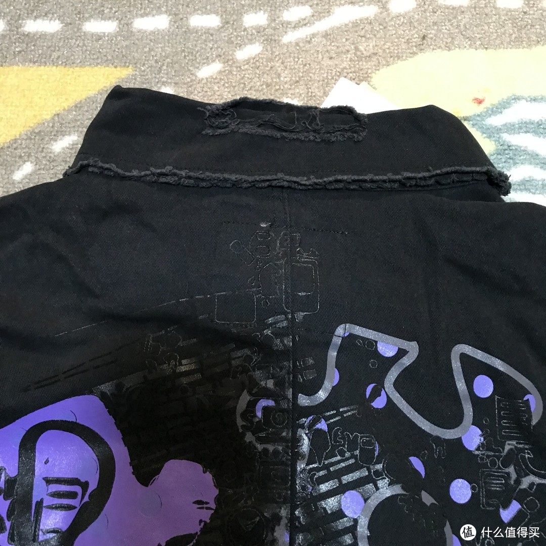 反季好价！99包邮的PULL＆BEAR 女士涂鸦牛仔外套