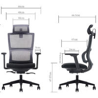 sitzone DS-233A人体工学电脑椅使用总结(坐感|调节|做工|性价比)