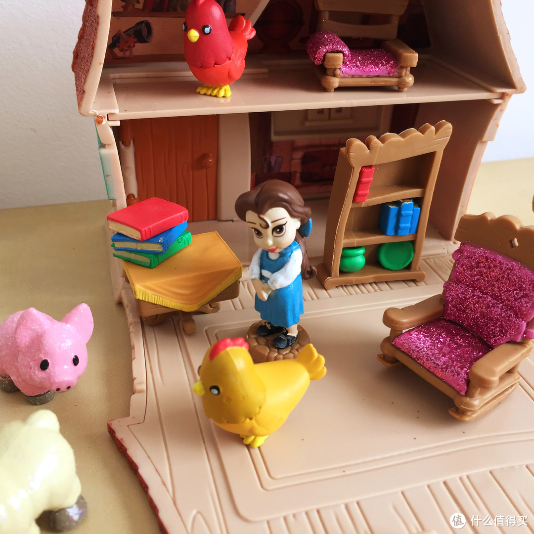 玩具测评丨Disney迪士尼美女与野兽公主小屋