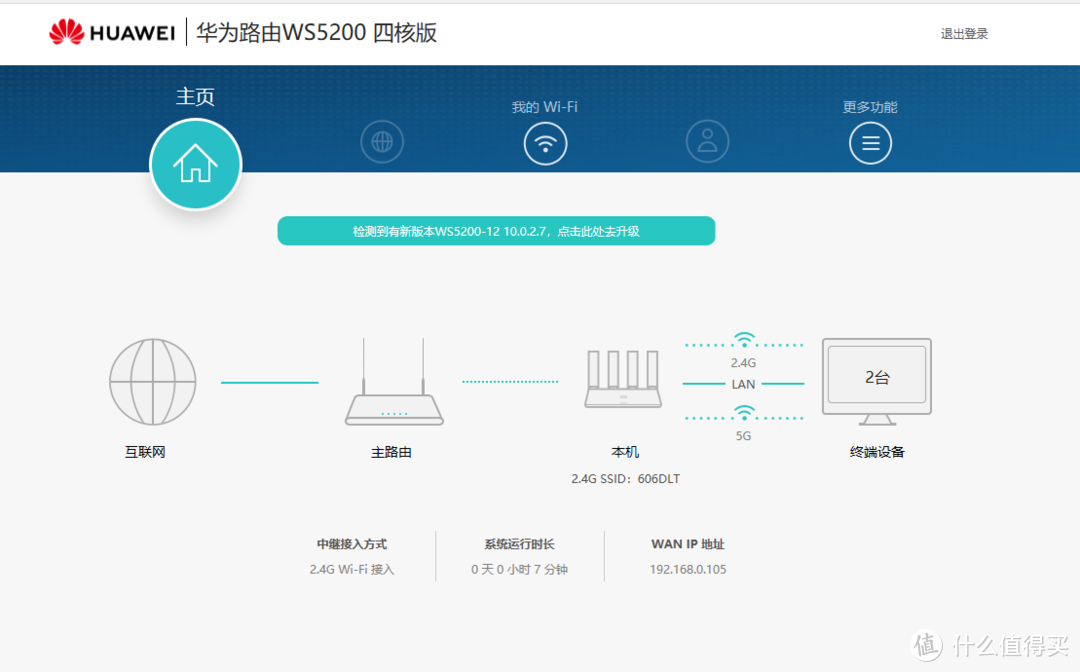 自研芯片大放异彩，国产路由器之光，华为WS5200四核版