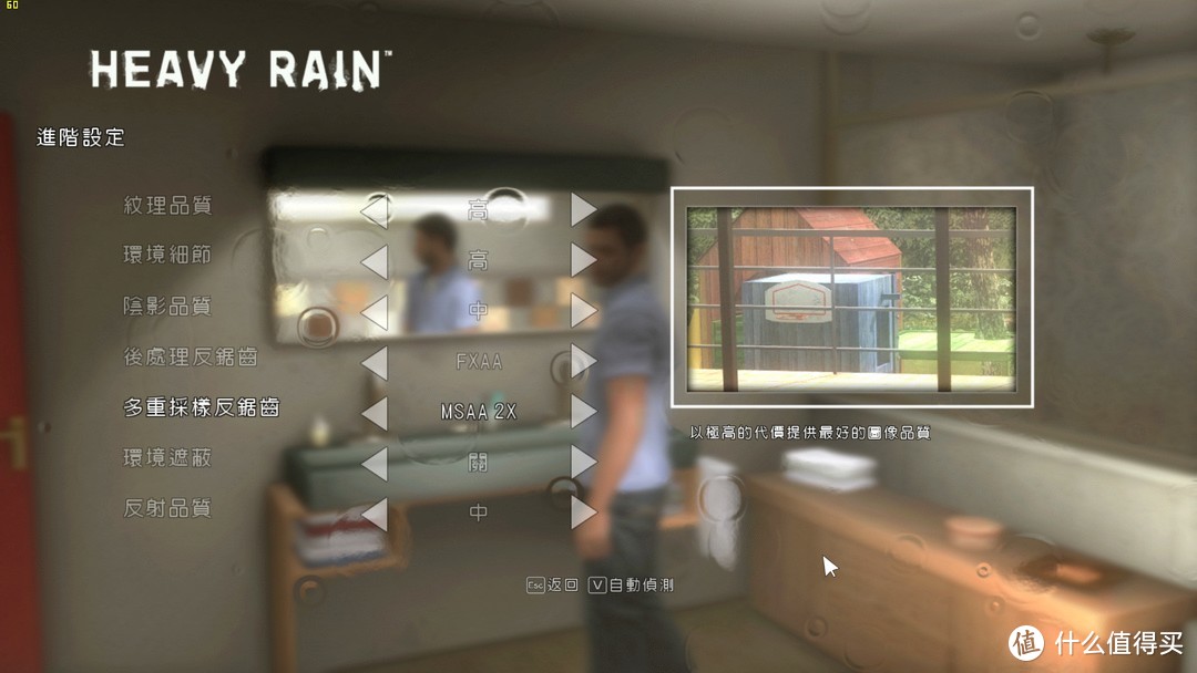 《暴雨》PC版本—重置PS3独占神作，GTX 1660满帧运行