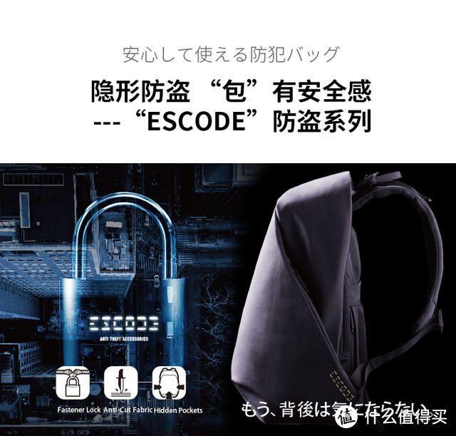 低调、简单、实用、直男福音——ELECOM防盗双肩包评测