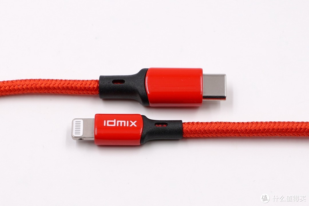 苹果快充又一个新选择，IDMIX USB-C to Lightning编织数据线评测