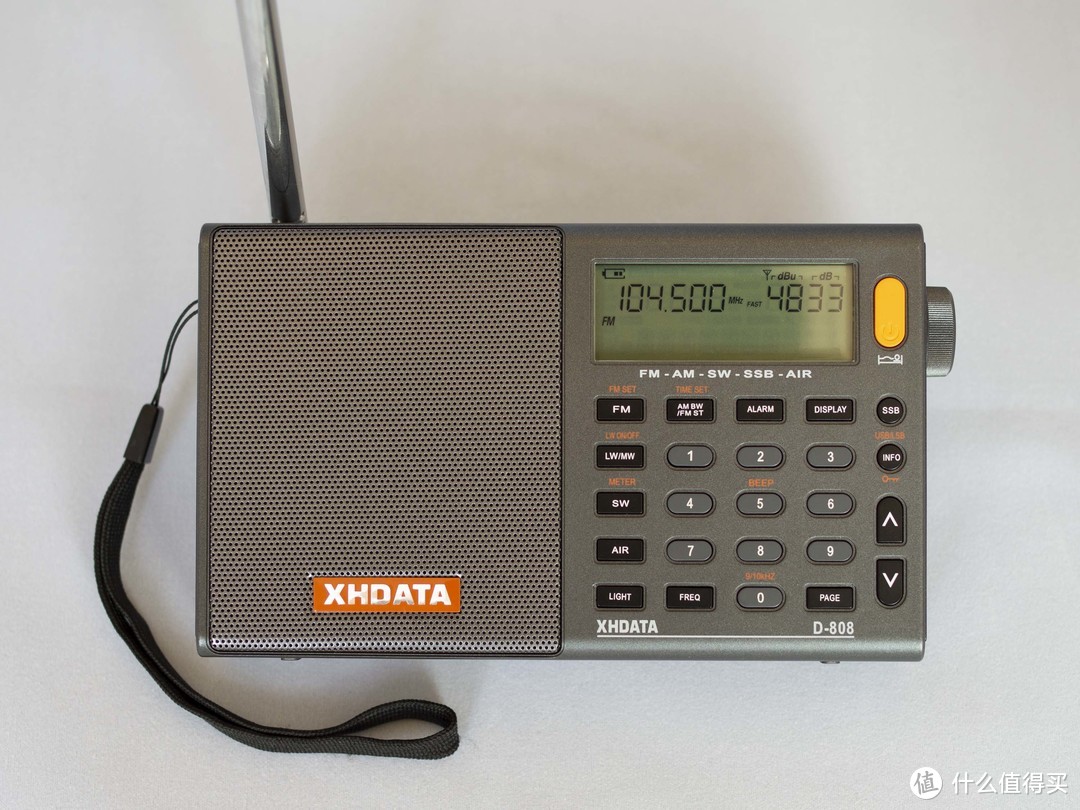 海淘收音机XHDATA D-808开箱简评