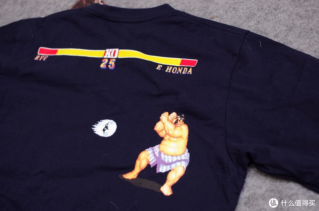 童年阴影再度袭来——优衣库 Street Fighter街霸印花T恤