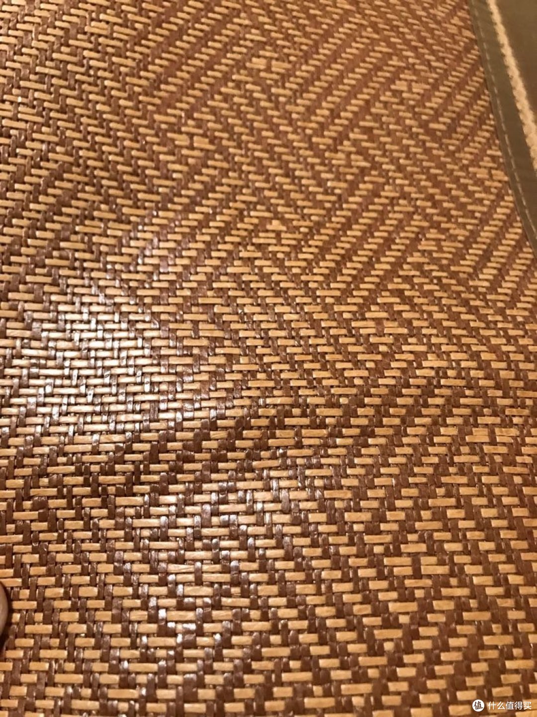 cici家居篇一夏天凉席最爱黄古林古藤席三件套