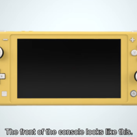 Nintendo Switch Lite游戏机外观展示(屏幕|机身|摇杆)