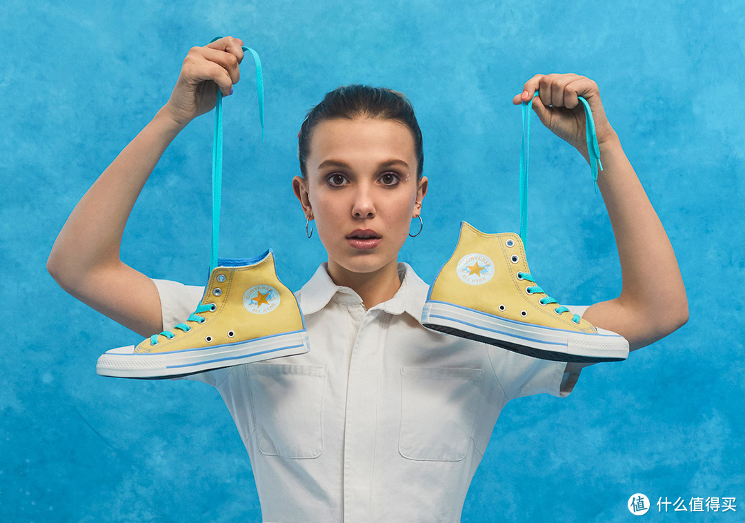 《怪奇物语》女主专属：CONVERSE 匡威 推出 Chuck Taylor “Millie By You” 系列鞋款