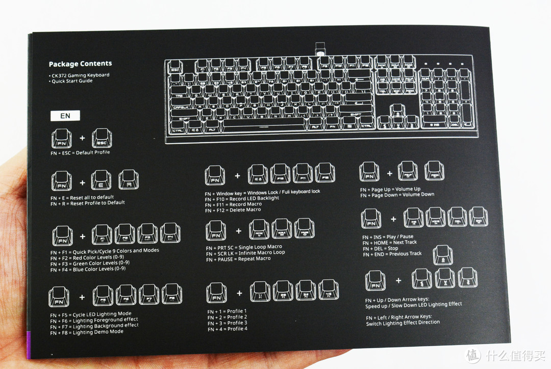 玩转RGB，酷冷至尊CK372侧刻/茶轴机械键盘上手体验