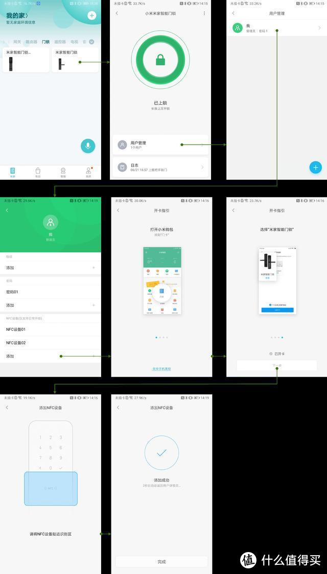 米家智能门锁已支持通过小米手环4 NFC版开锁 具体设置如下