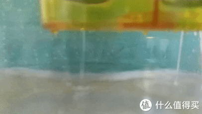 ▲净化过程（有水流调节器）