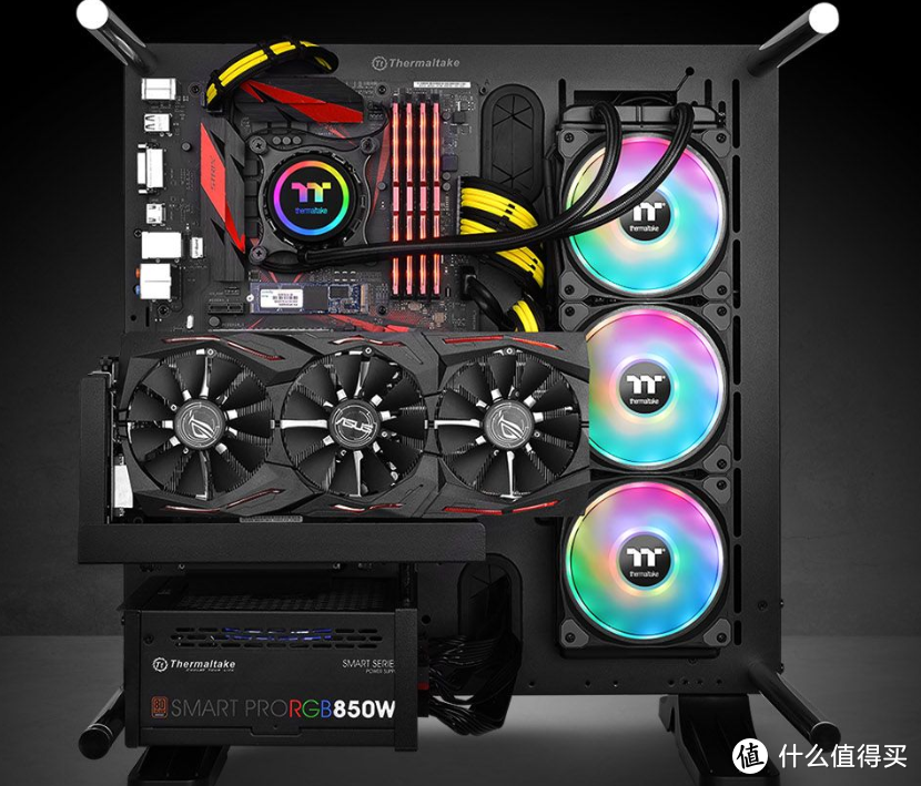 高风压、可寻址灯效：Thermaltake 曜越 发布 Floe DX RGB系列 TT Premium*级版 水冷散热器