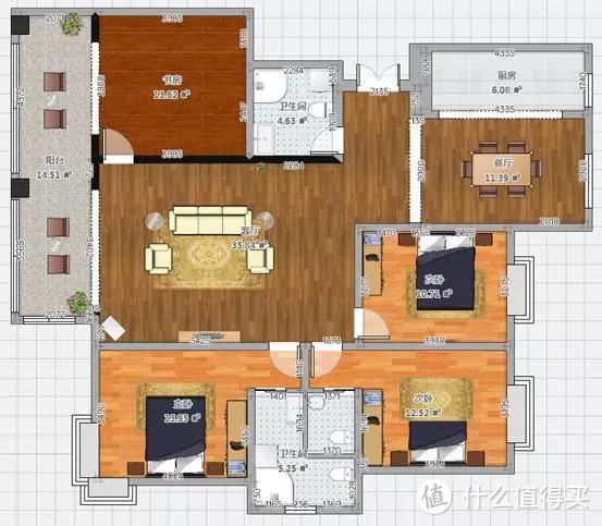 户型改造实例：卫生间三分离+卧室提升私密性，20张图手把手讲透！小白砸墙必修课！