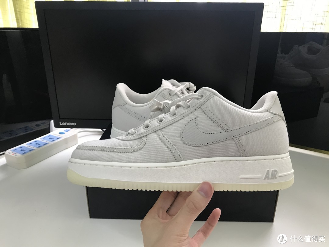 Nike Air Force 1 CNVS 开箱简晒