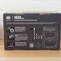 酷冷至尊 V650GOLD 游戏电源开箱晒物(电源线|接口|保护罩|外壳)