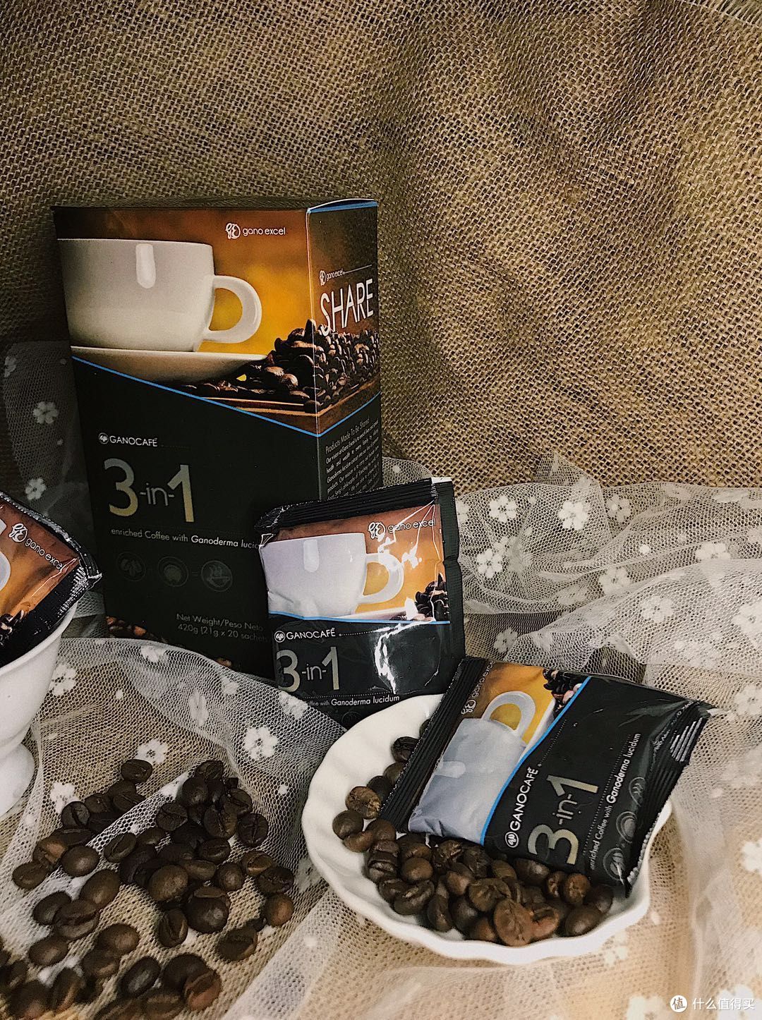 养身又好喝 Gano Excel灵芝3in1咖啡测评 速溶咖啡 伴侣 什么值得买