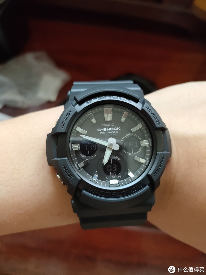 Casio Gaw 100b 1a开箱 男款石英表 什么值得买