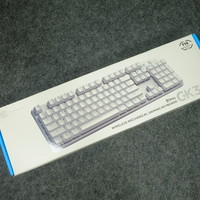 盖世小鸡 GK300 机械键盘开箱晒物(拔键器|数据线|开关|指示灯|充电口)