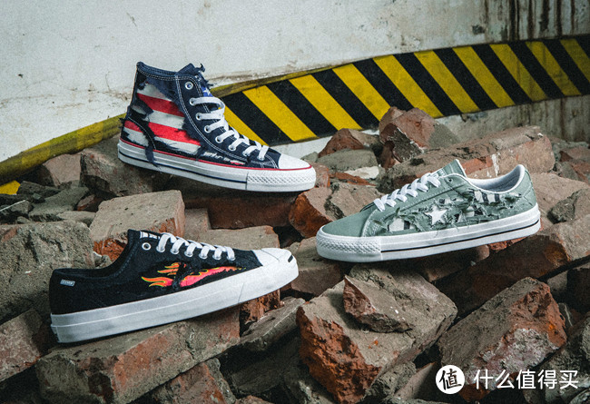 撕撕乐鞋面：CONVERSE 匡威 发售 Archive Prints Tear Away别注系列鞋款