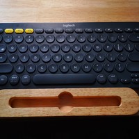 罗技k380无线蓝牙键盘外观展示(正面|厚度|背面|指示灯)