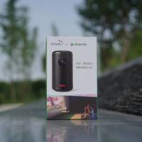 安克·腾讯极光Nebula M2智能投影仪外观展示(主体|电源|遥控器|尺寸|镜头)