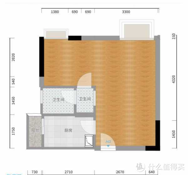 帮妹纸设计的小户型完工了