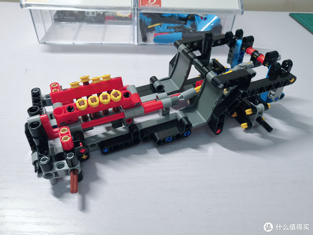 红色长龙 LEGO 42098 A模式 车辆运输车 开箱及拼搭体验