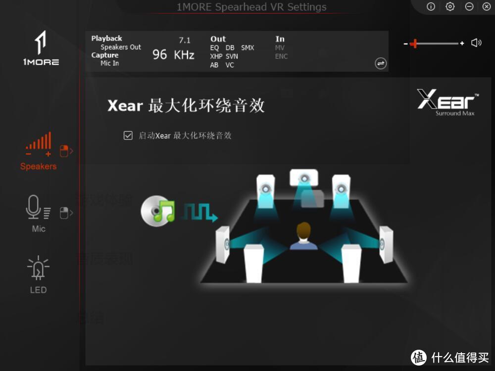 7.1声道、灯光污染、听声辨位：1More Spearhead VRX H1005使用体验