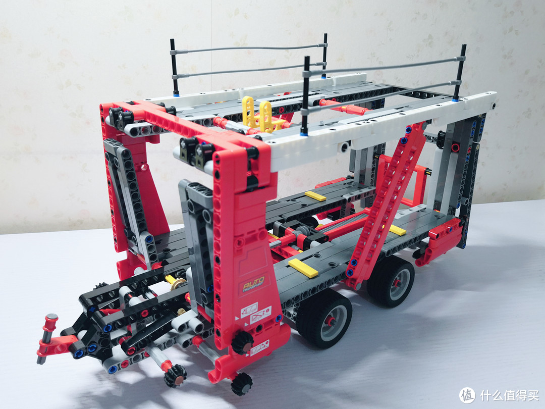 红色长龙 LEGO 42098 A模式 车辆运输车 开箱及拼搭体验