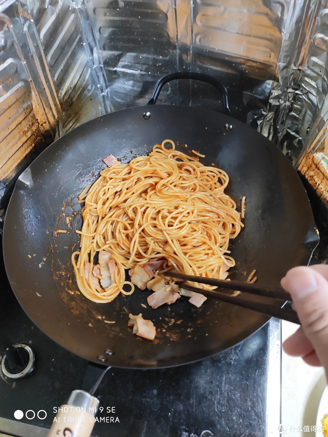 只要十分钟解决饥饿问题，极简培根意大利面条