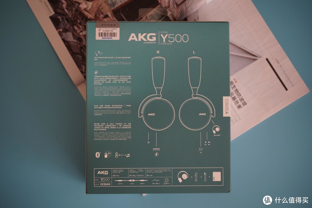 戴上它，穿行在嘈杂的街头享受音乐的快感！AKG  Y500无线蓝牙耳机测评