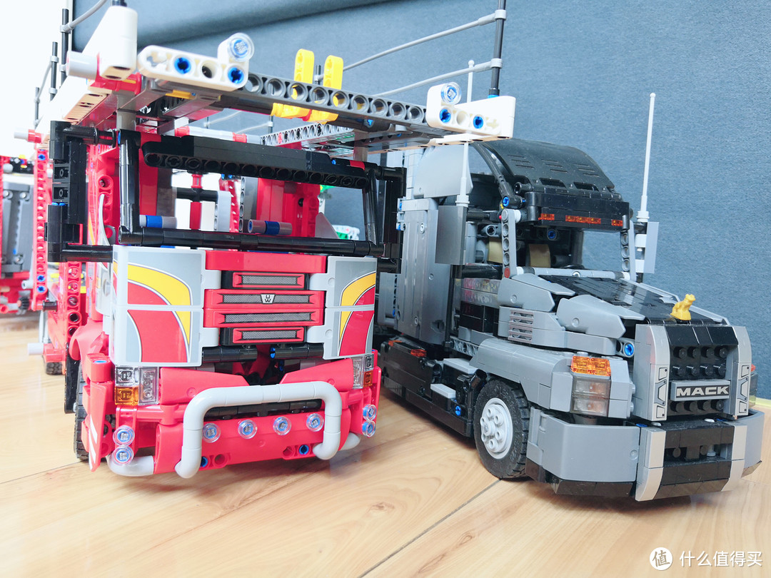 红色长龙 LEGO 42098 A模式 车辆运输车 开箱及拼搭体验