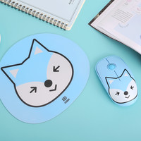 富德的新品E680无线鼠外观展示(线条|左右键|滚轮)