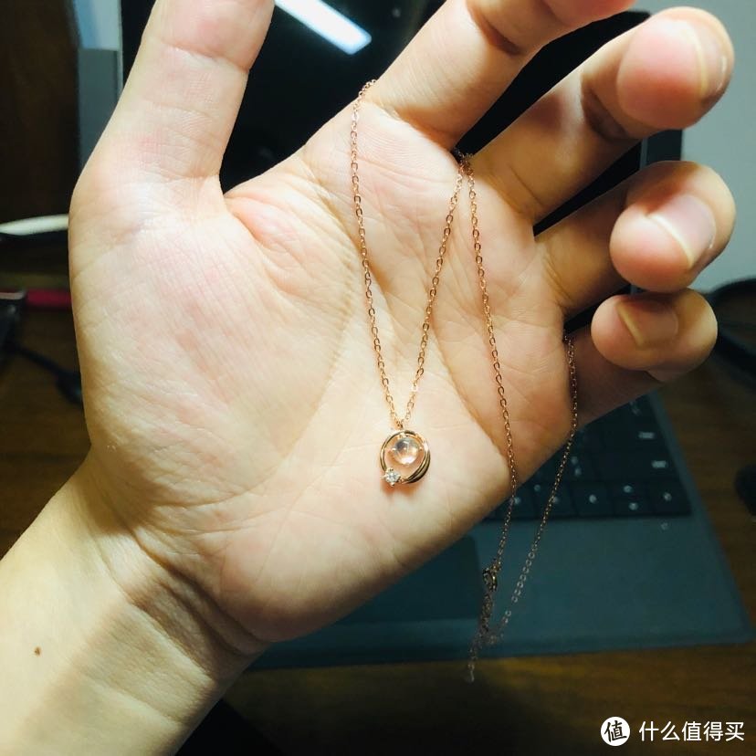 alivinee 阿莉维妮 S925纯银宇宙星球锁骨链单钻吊坠实图