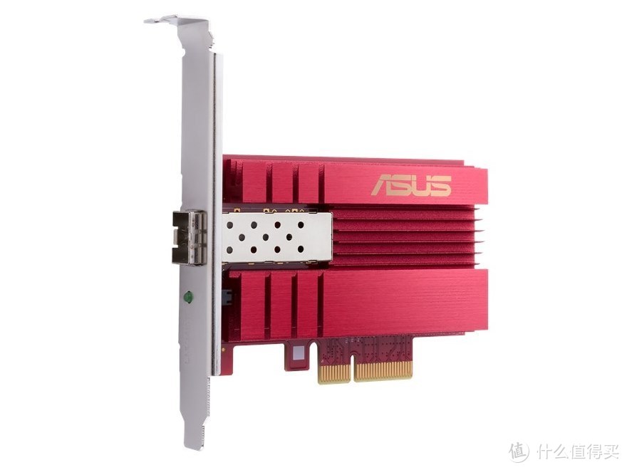 万兆光纤、Qos分流技术：ASUS 华硕 发布 XG-C100F 有线万兆网卡