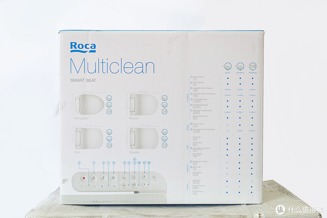 Roca Multiclean+GAP 欧乐净+盖普一体座厕，使用体验及介绍