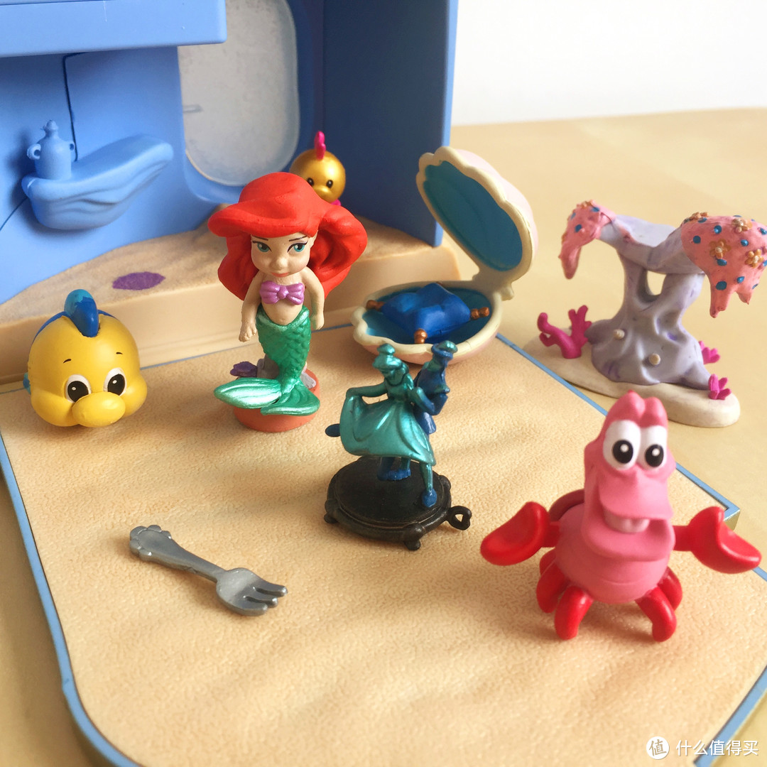 玩具测评丨Disney迪士尼小美人鱼公主小屋