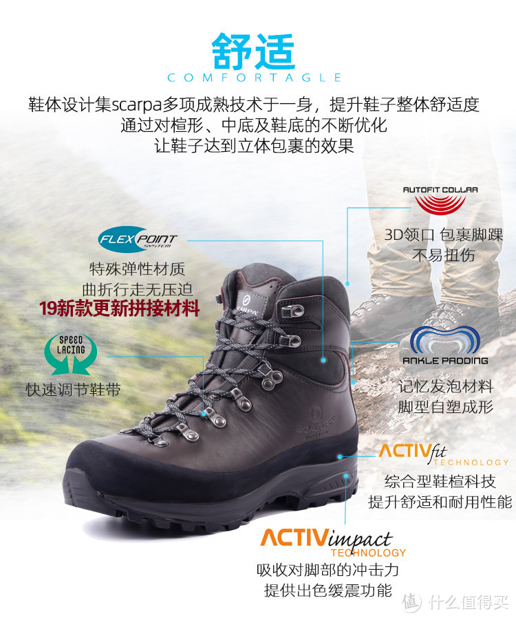 无需GORE也能放水：Scarpa SL Active 整皮重装徒步鞋