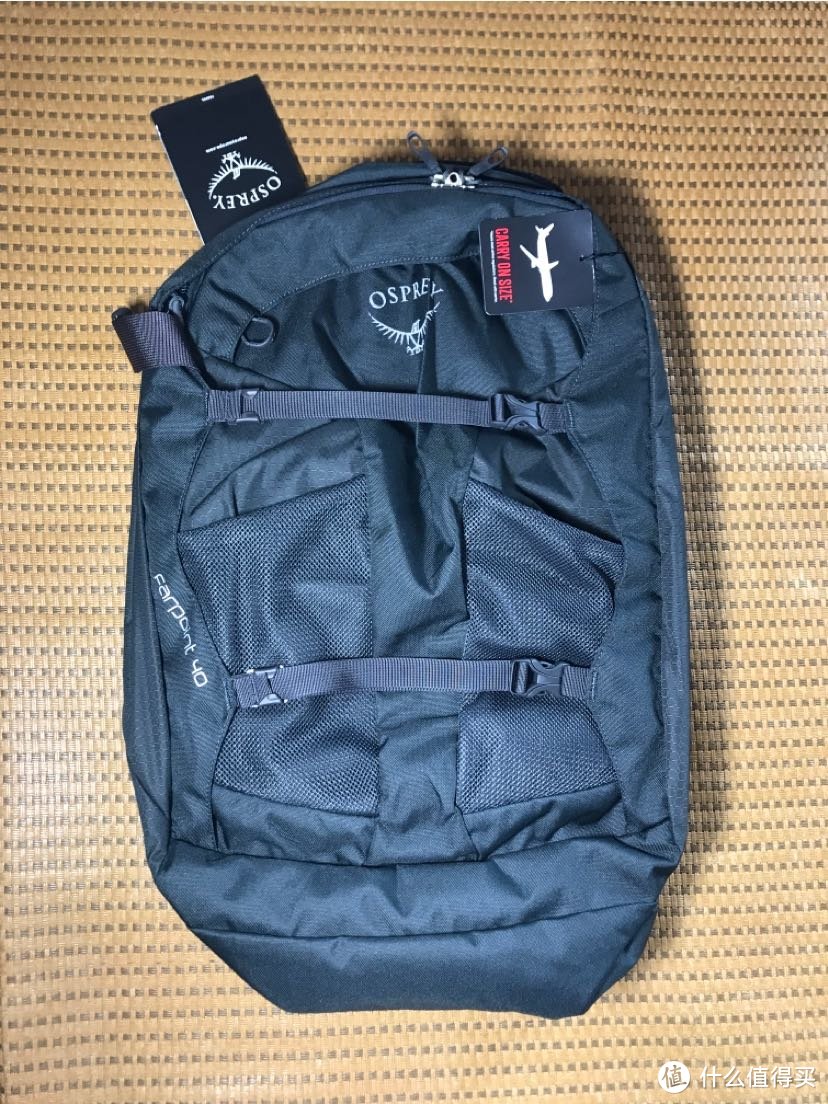 肩上的旅行箱—Osprey Farpoint 40L开箱