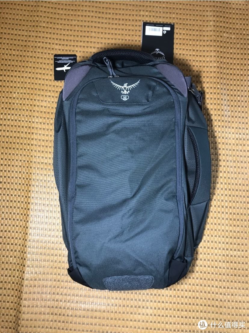 肩上的旅行箱—Osprey Farpoint 40L开箱