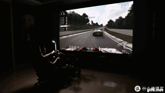 188寸大屏幕上开车！图马思特T300 RS GT方向盘+ART cockpit座椅支架评测