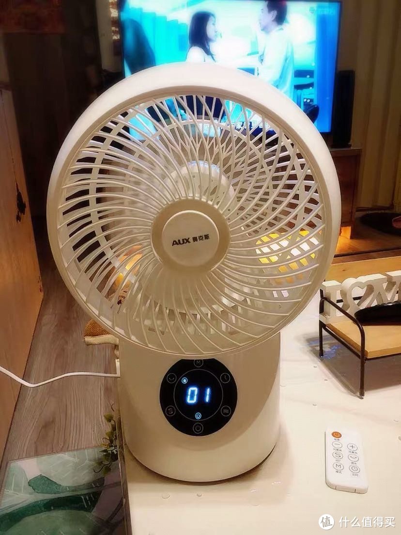 炎炎夏日的一丝清凉——奥克斯空气循环扇开箱