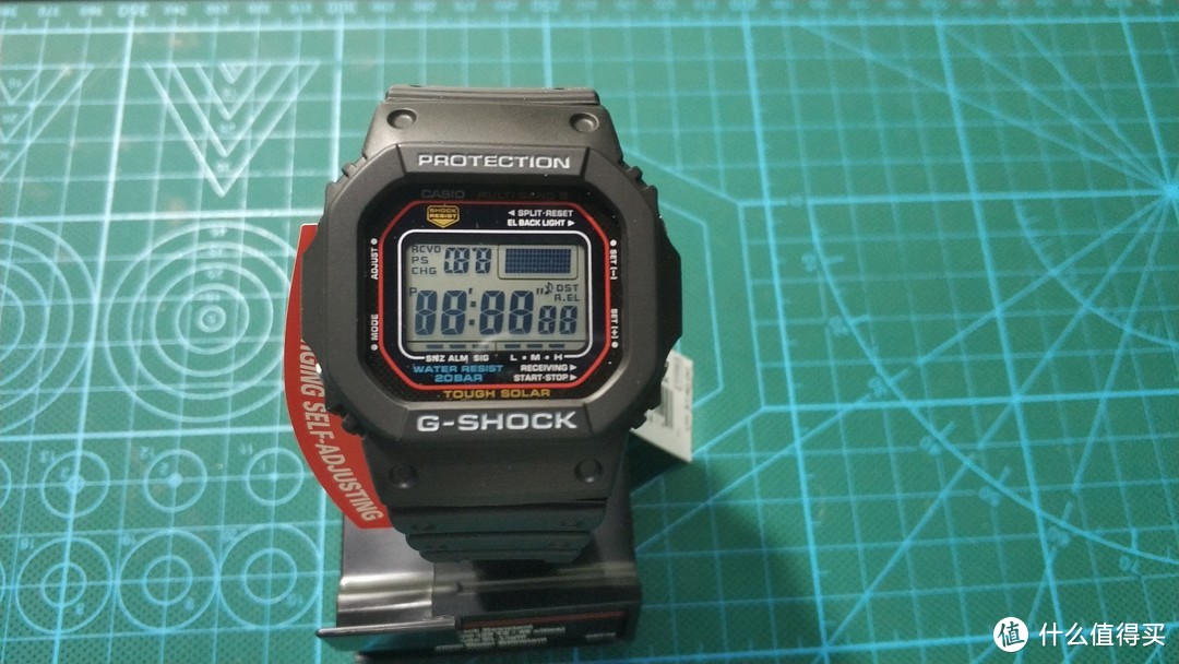 卡西欧G-Shock GW-M5610-1 使用说明_手表_什么值得买