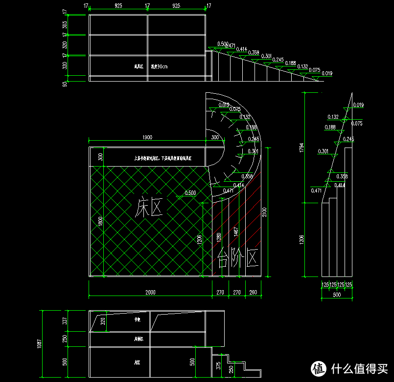 旋转版图纸