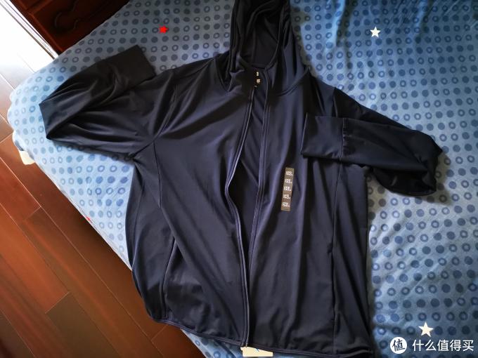 我女装了:优衣库AIRism网眼防晒衣女款男穿