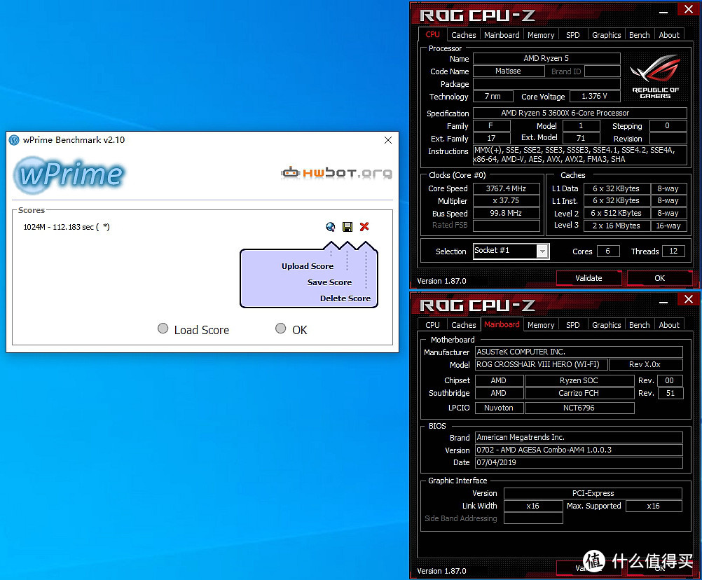 华硕ROG Crosshair VIII Hero主板搭配R5 3600X详测及超频经验分享