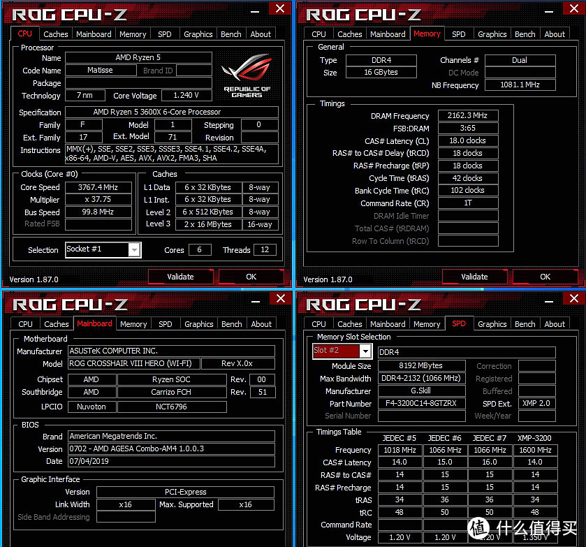 华硕ROG Crosshair VIII Hero主板搭配R5 3600X详测及超频经验分享