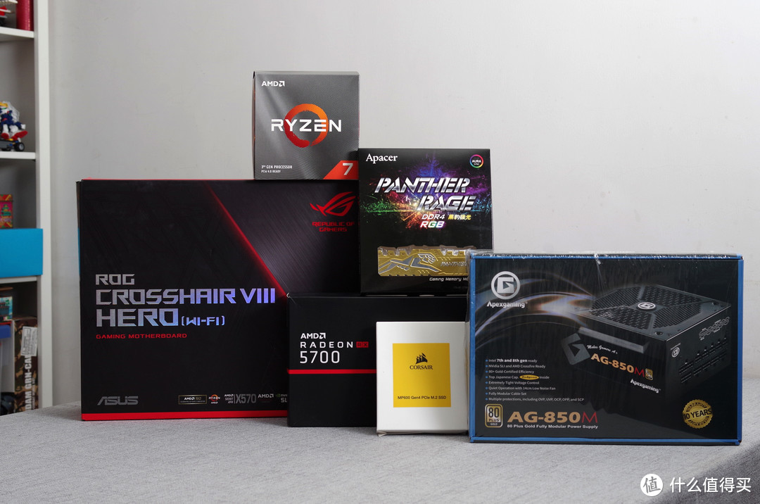 Ryzen 7 3700X + RX 5700 3A平台装机，没想到惊喜居然是它